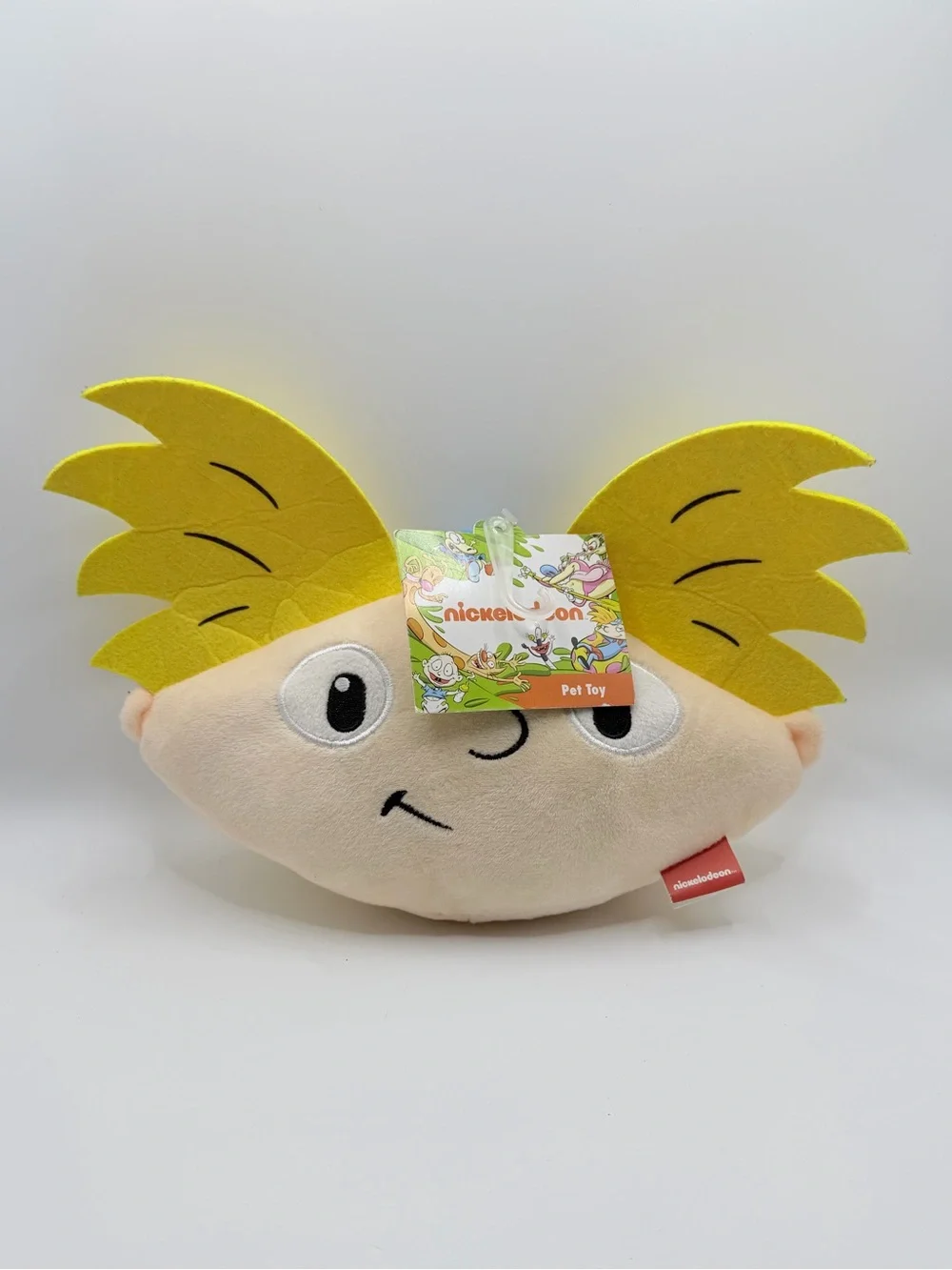 Nickelodeon for Pets Hey Arnold Football Head Plush Dog Toy